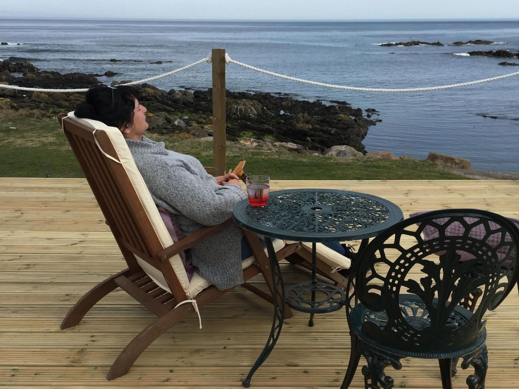 Pew With A View - Seafront Cottages Sandhaven Habitación foto